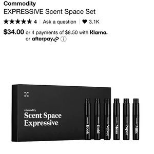 Commodity Expressive Scent Space Set - BNIB
